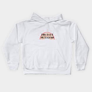 Time to get my teach on! Kids Hoodie